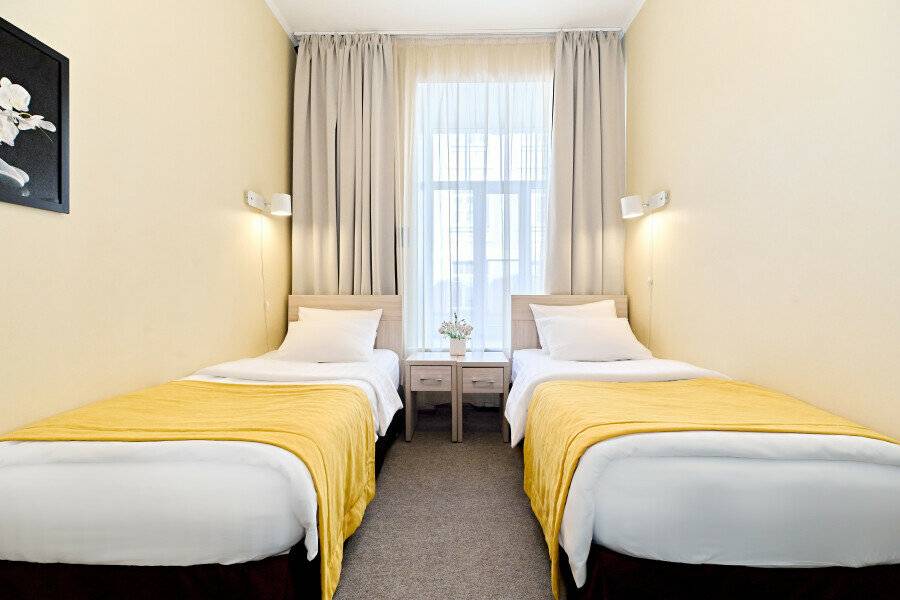 Двухместная классическая комната с 2 раздельными кроватями